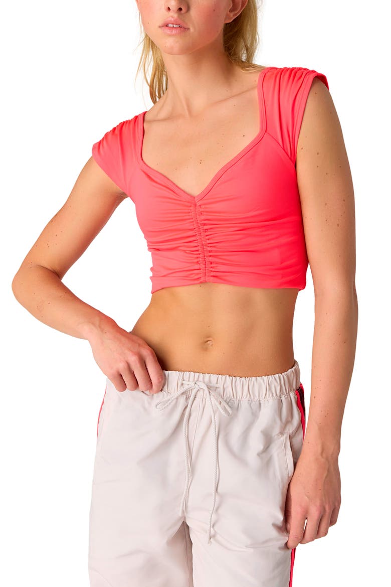 Free People FP Movement Breathe Deeper Crop Top (Women) | Nordstrom