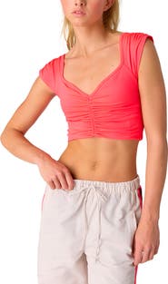 Free People FP Movement Breathe Deeper Crop Top