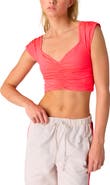 Free People FP Movement Breathe Deeper Crop Top
