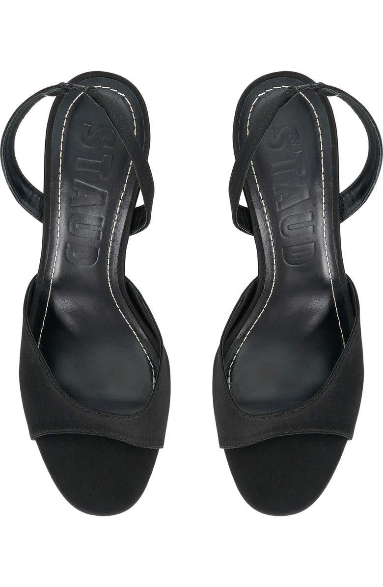 STAUD Brigitte Slingback Slide Sandal, Alternate, color, Black