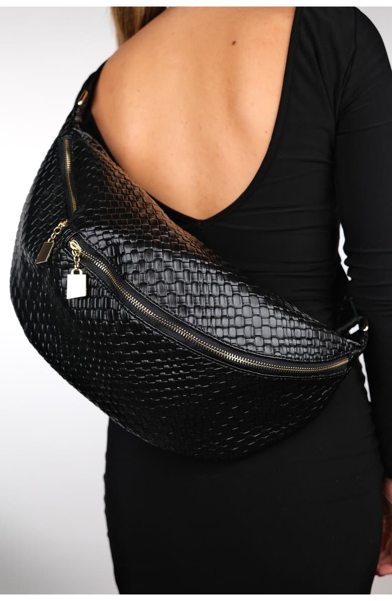 Prologue Shoes Venta Waist Bag, Alternate, color, Black