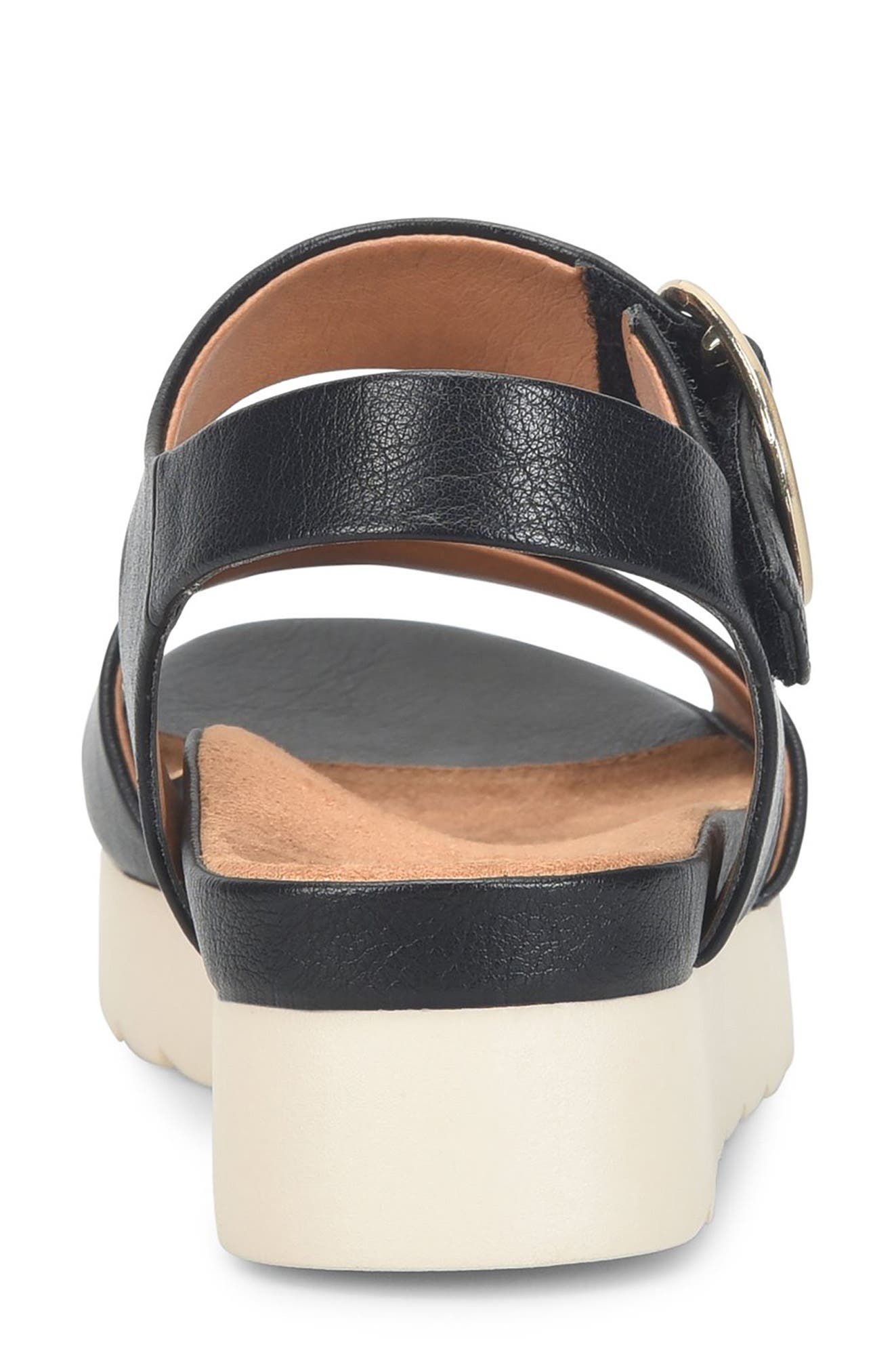 EUROSOFT Vera Platform Wedge Sandal, Alternate, color, 