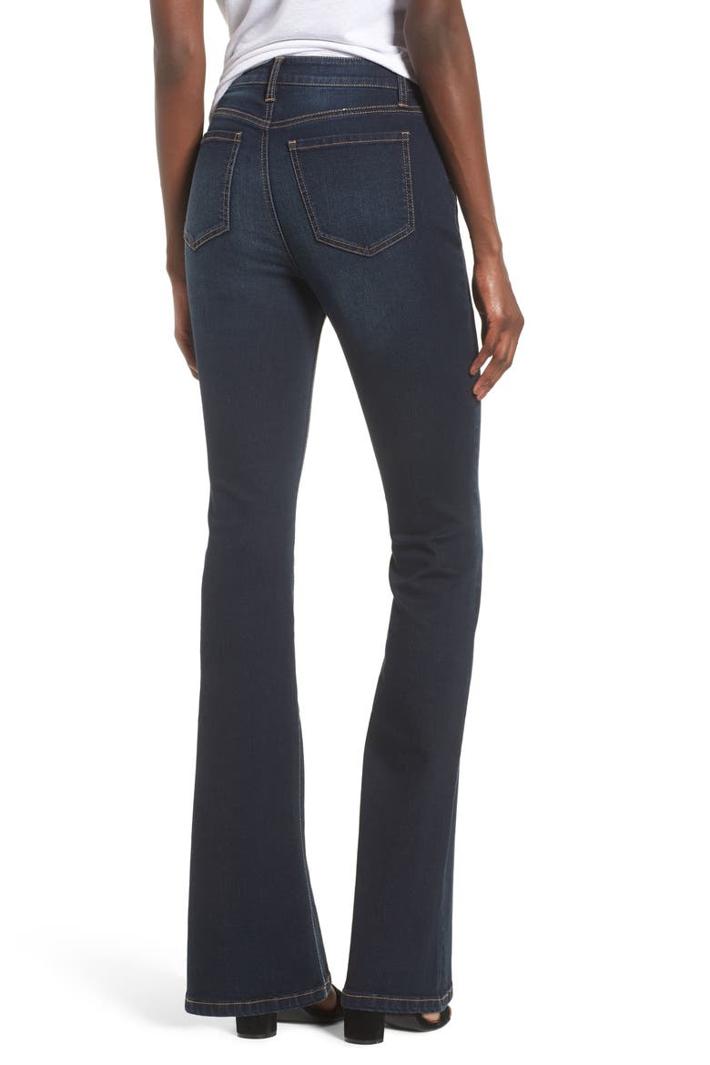 Flare Jeans, Alternate, color, DARK WASH