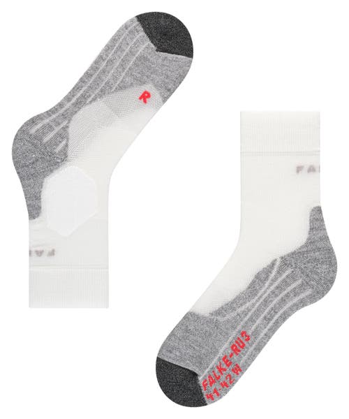 Falke Ru3 Comfort Running Socks In White