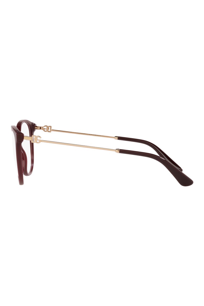 52mm Butterfly Optical Glasses, Alternate, color, BORDEAUX / DEMO LENS