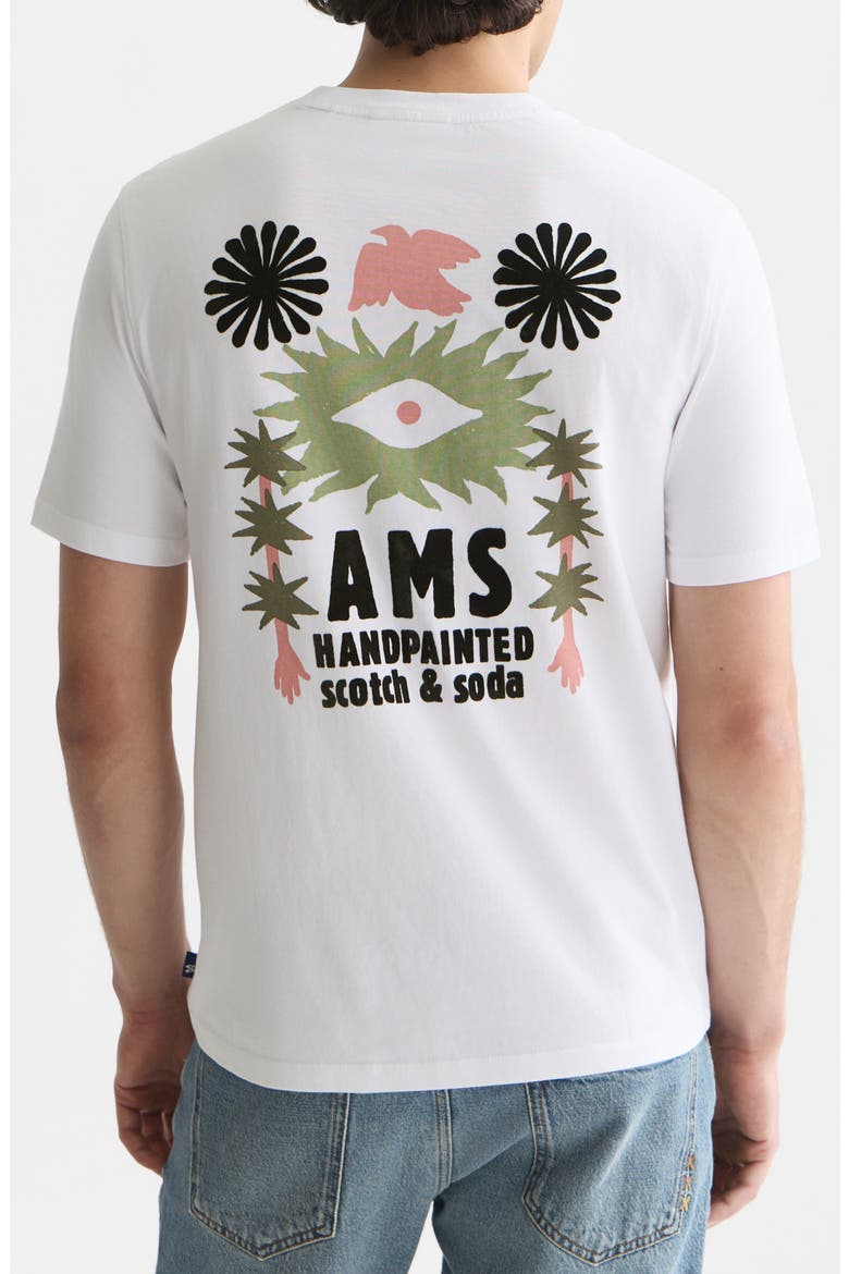 Relaxed Fit Cotton Graphic T-Shirt, Alternate, color, BRIGHT WHITE