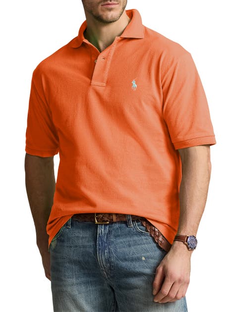 Big & Tall Mesh Polo Shirt
