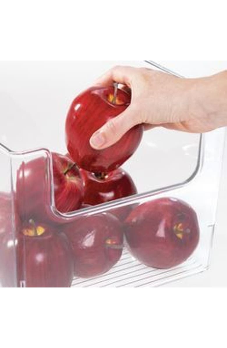 mDesign Kitchen Plastic Storage Organizer Bin with Open Front - 8 Pack, Alternate, color, 