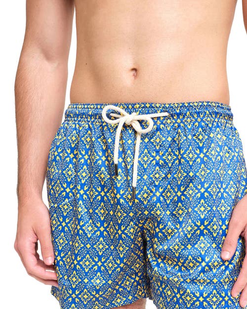 Peninsula Swimwear Camogli Swim Shorts In Blue