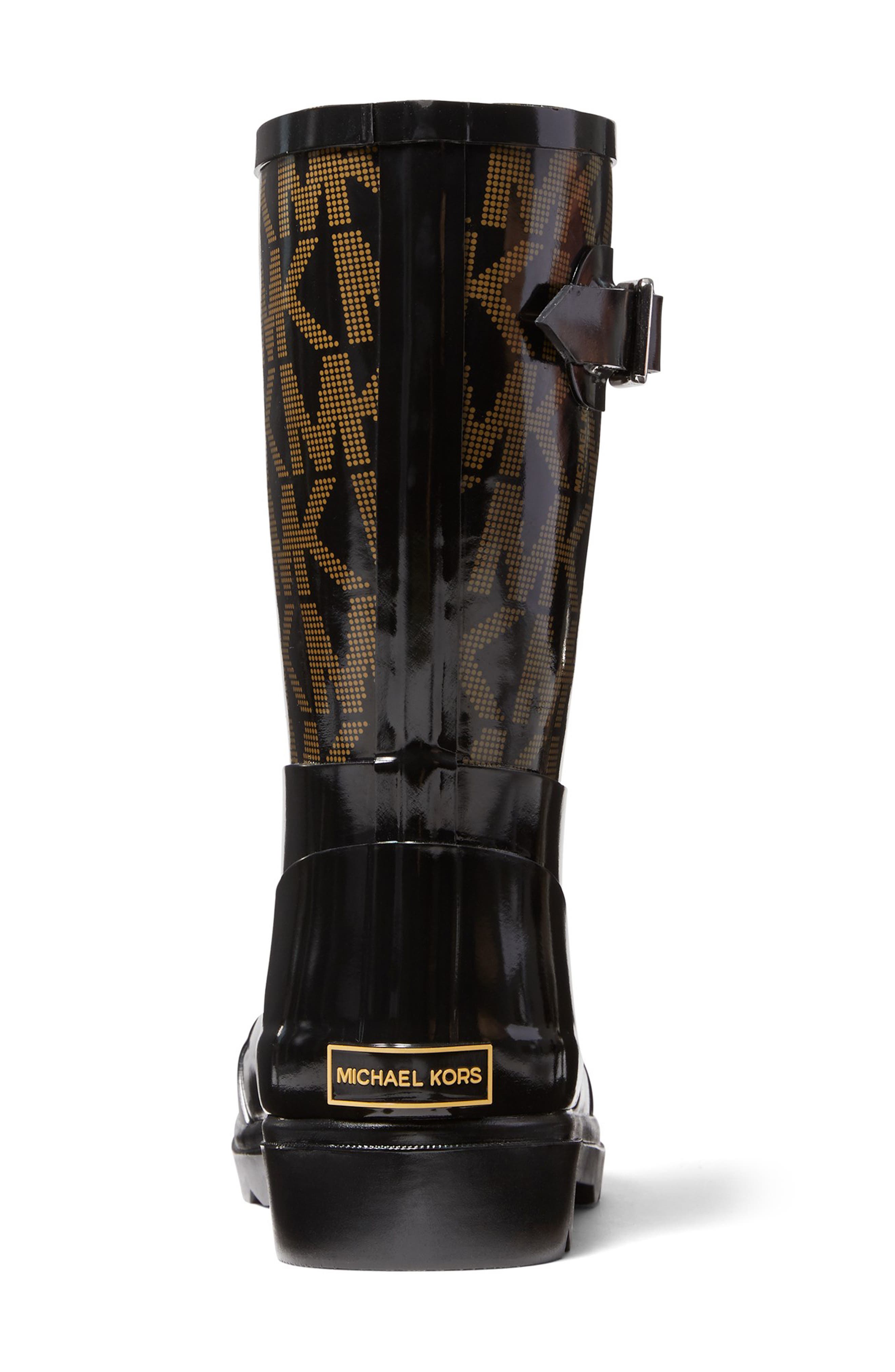 MICHAEL Michael Kors 'Logo - Mid' Rain Boot, Alternate, color, 