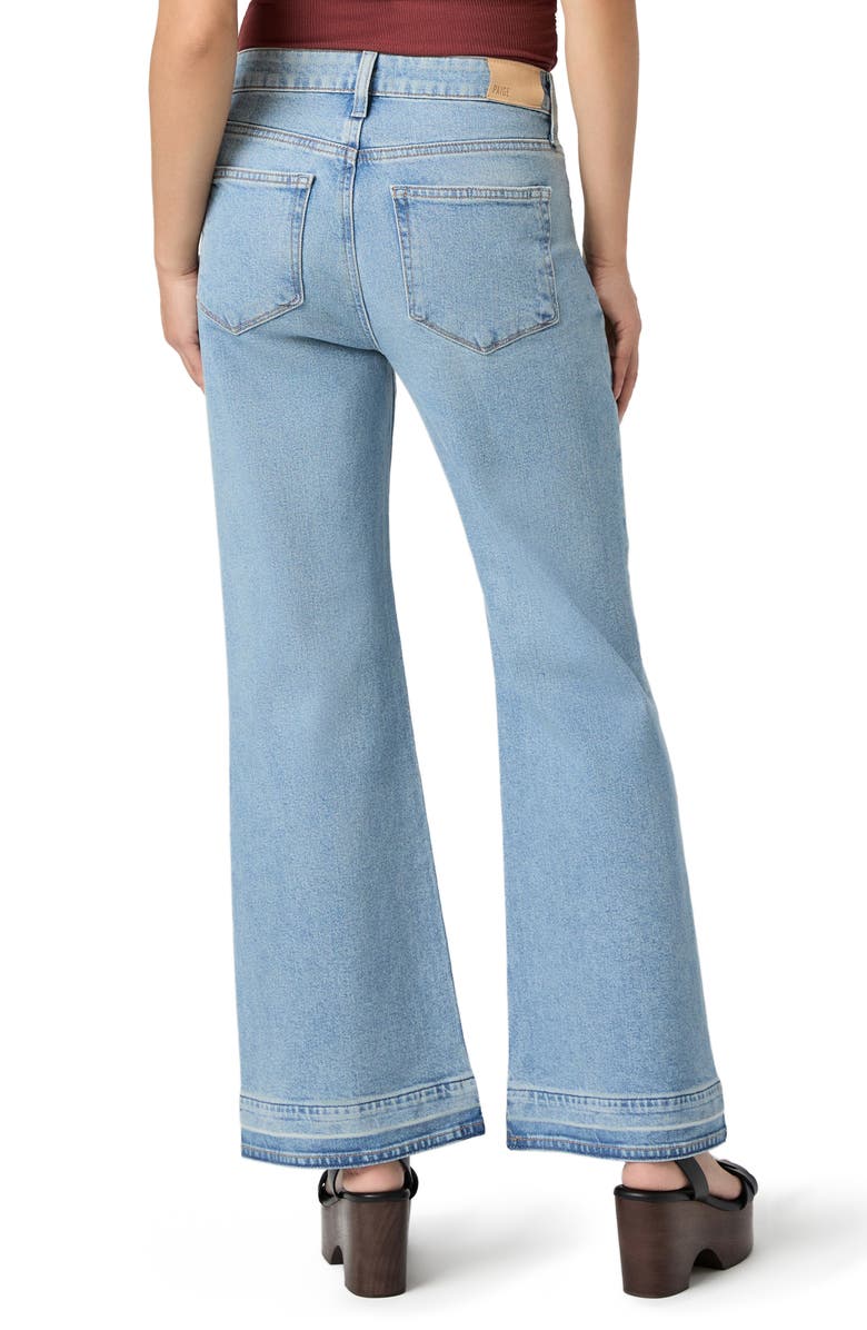 PAIGE Sofia Undone Wide Leg Jeans, Alternate, color, Touring