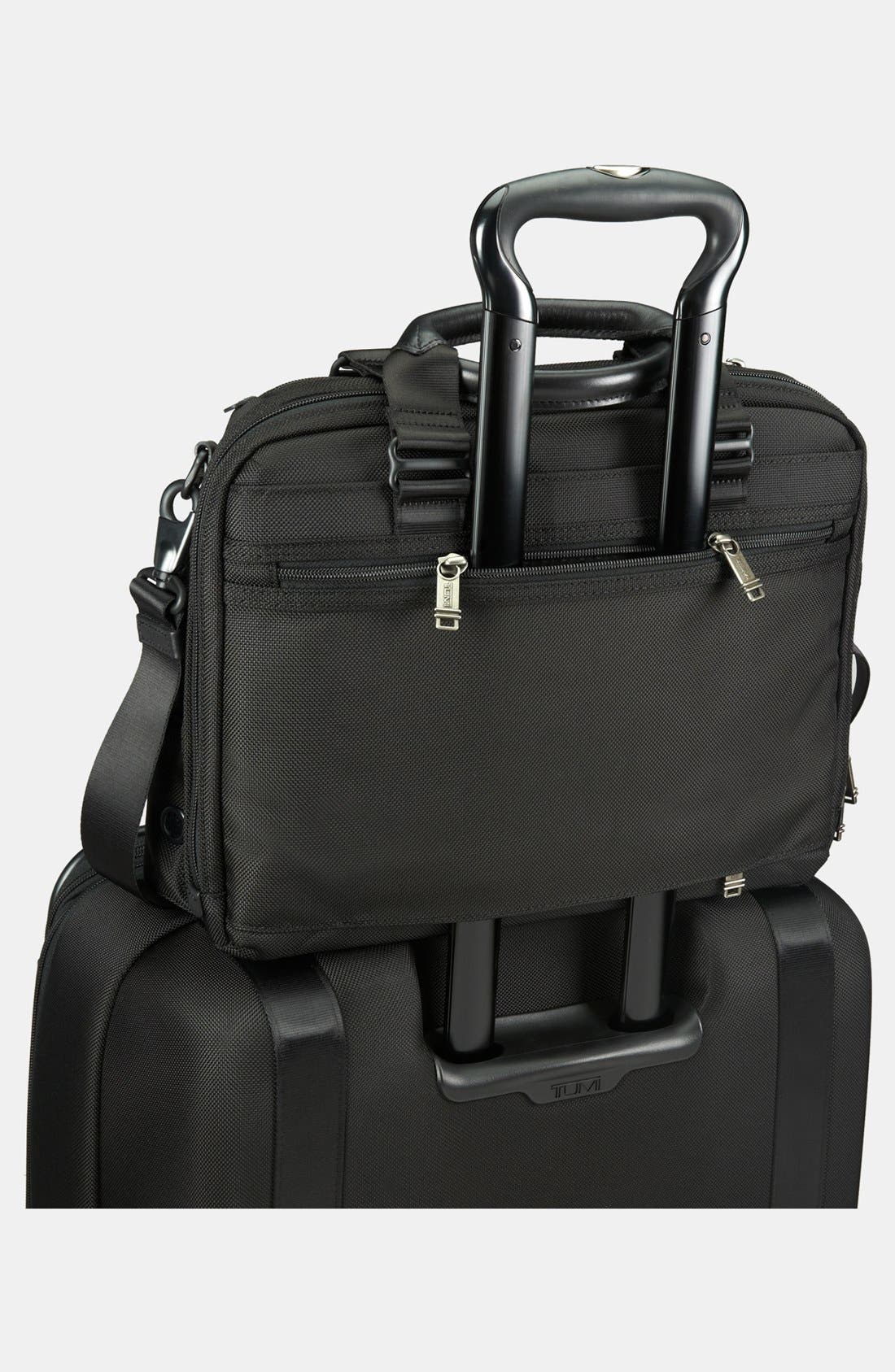 'Alpha Bravo - Brooks' Briefcase, Alternate, color, HICKORY