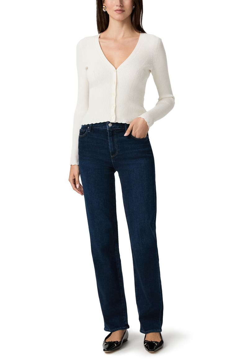 Mason Mid Rise Straight Leg Jeans, Alternate, color, AMAGANSETT