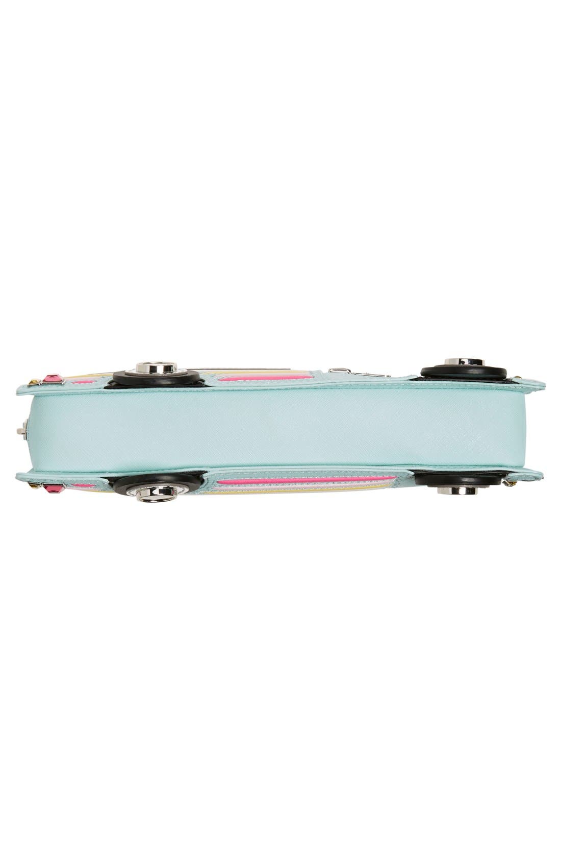 'ice cream truck' leather shoulder bag, Alternate, color, MULTI
