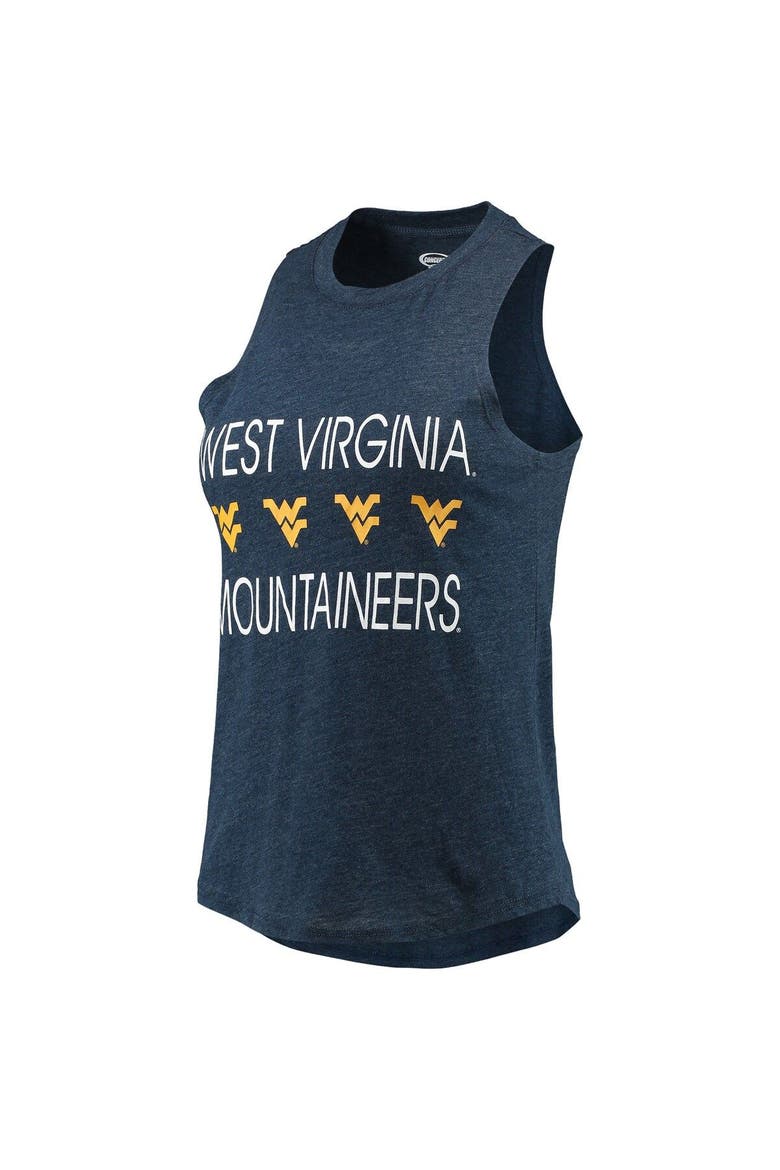 Women's Concepts Sport Gold/Navy West Virginia Mountaineers Tank Top & Pants Sleep Set, Alternate, color, Gold