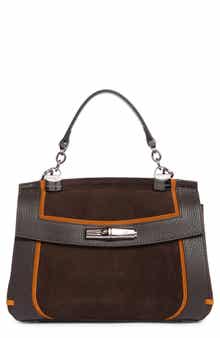 Longchamp Madeleine Leather Crossbody Bag