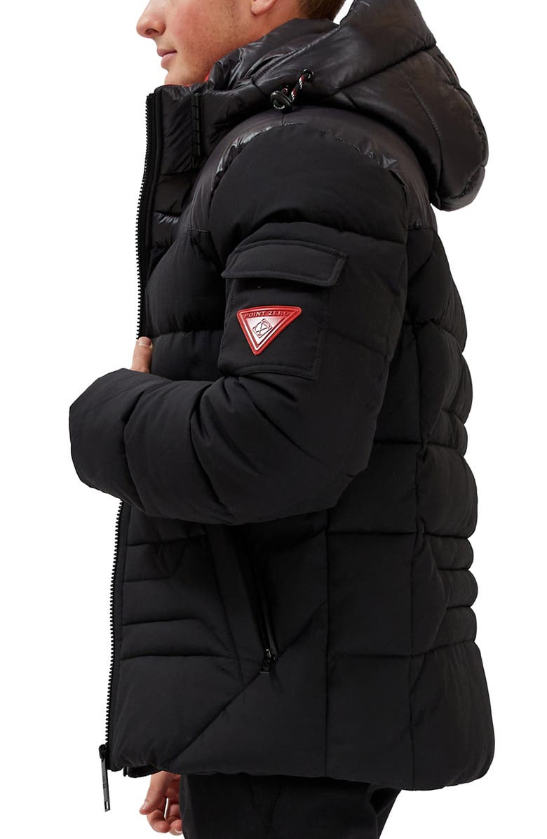 Point Zero Maurice Hooded Puffer Jacket, Alternate, color, 