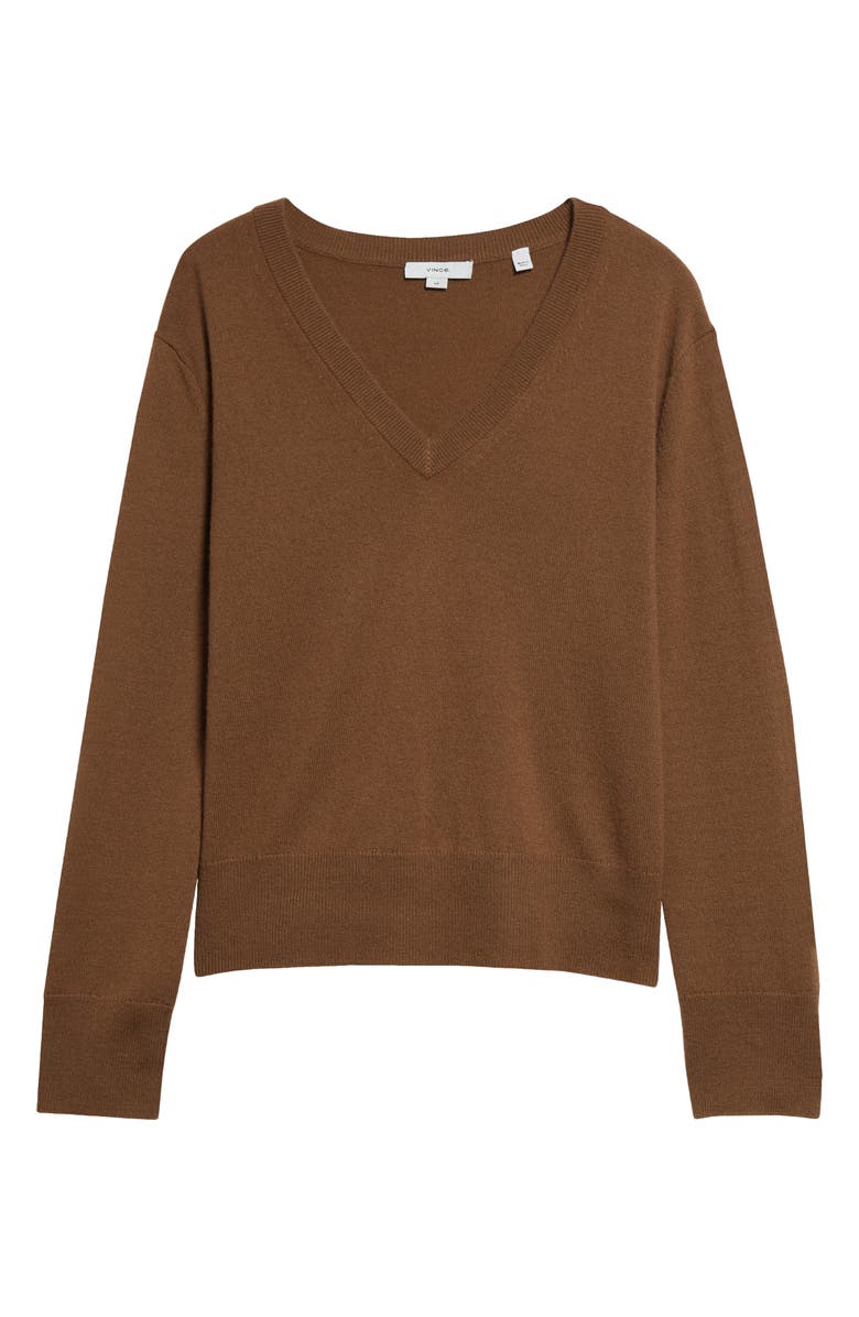Vince V-Neck Cashmere Sweater, Alternate, color, 
