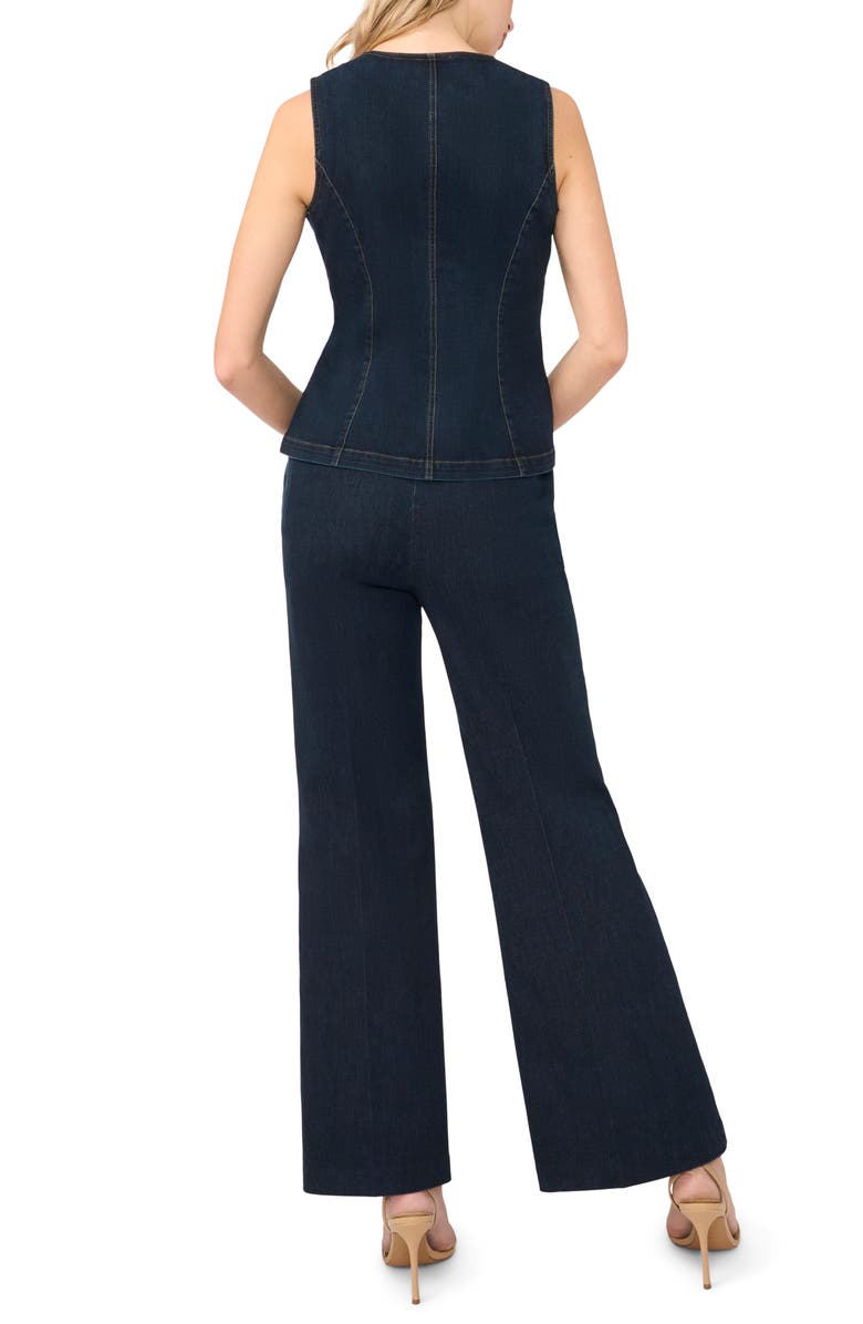 Ted Baker Gia Button Vest, Alternate, color, Estate Blue