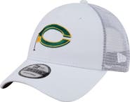 New Era Men's New Era White Cincinnati Reds Flag 9FORTY Trucker Adjustable Hat