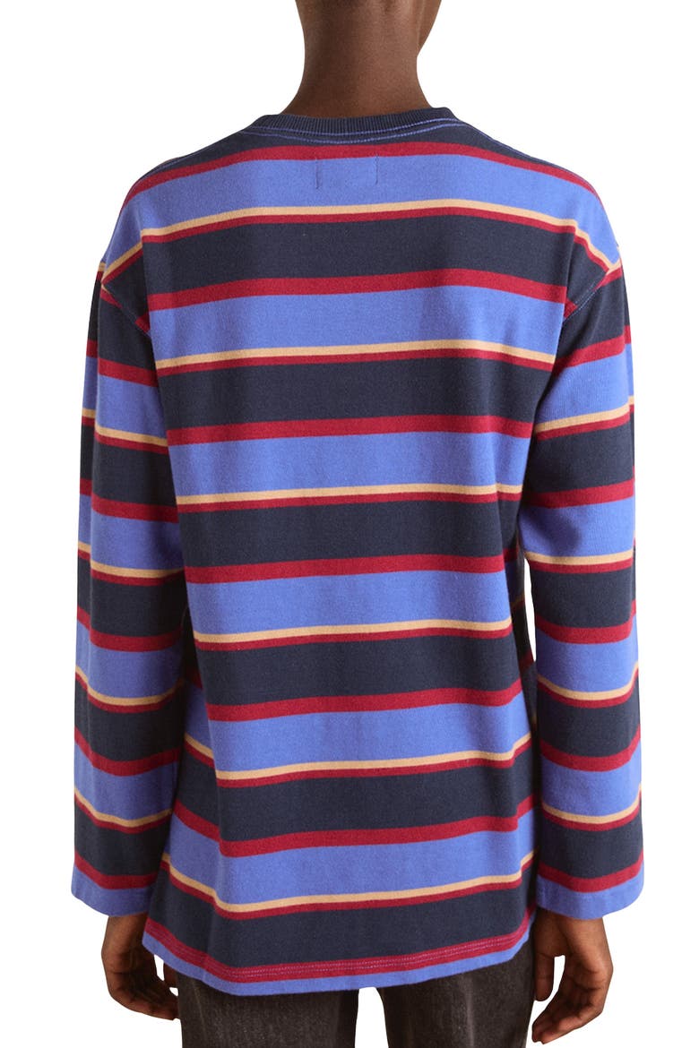 Ali Striped Long Sleeve T-Shirt, Alternate, color, MULTI