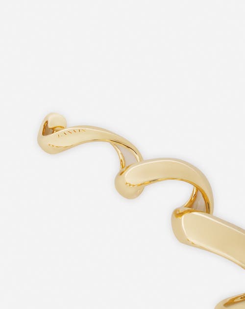 Lanvin Melodie Ribbon Necklace In Gold/moon