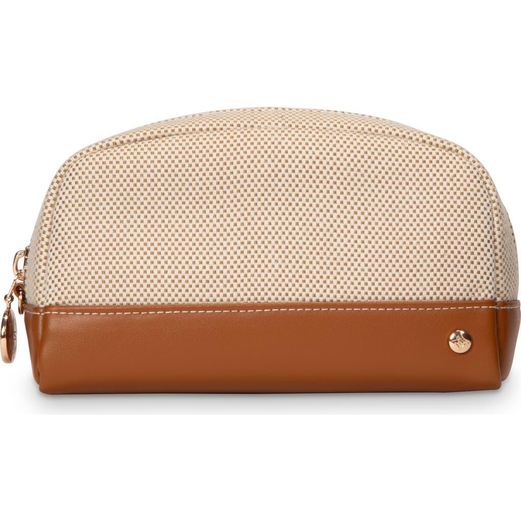 Stephanie Johnson Mini Paros Coconut Mini Mae Cosmetics Pouch In White