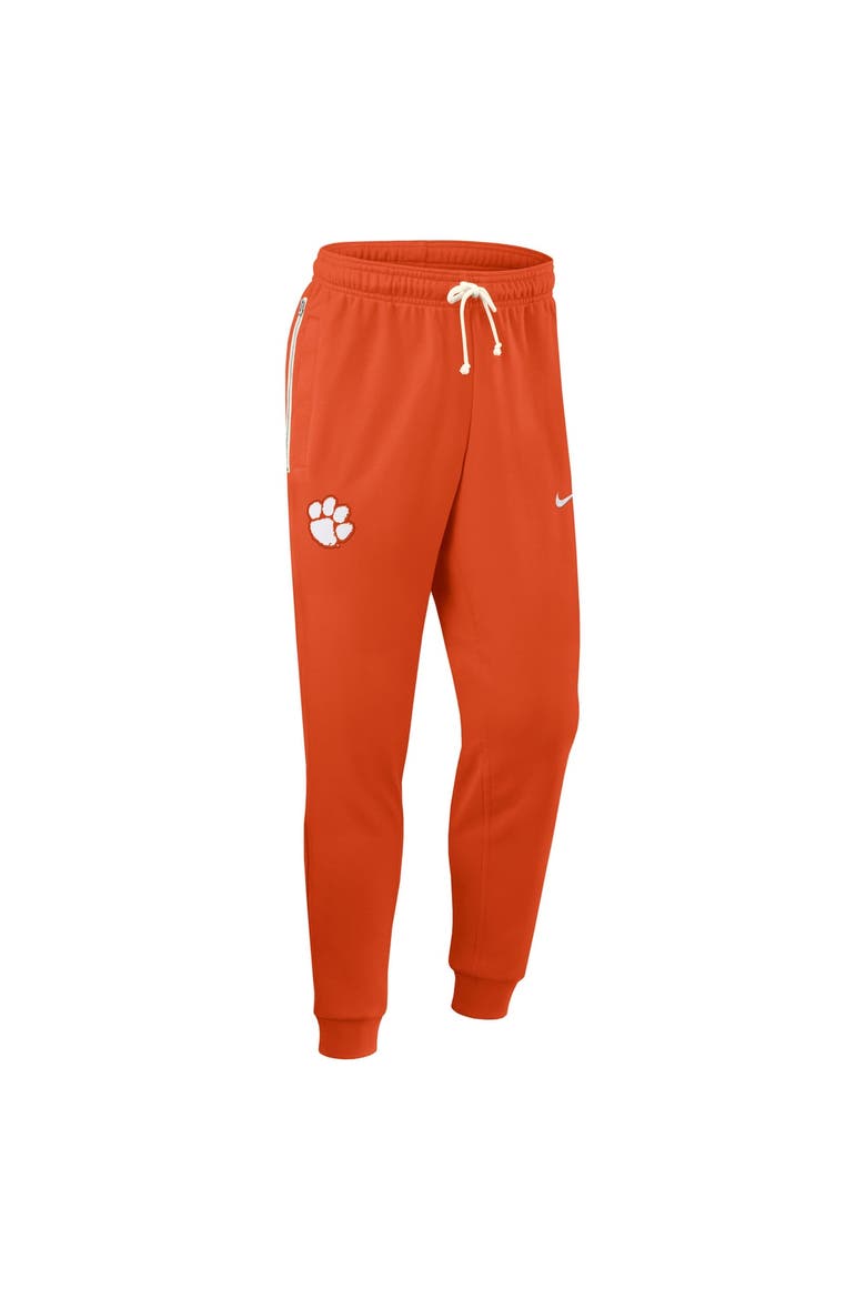 Men's Nike Orange Clemson Tigers Sideline Standard Issue Dri-FIT Taper Pants, Alternate, color, Orange