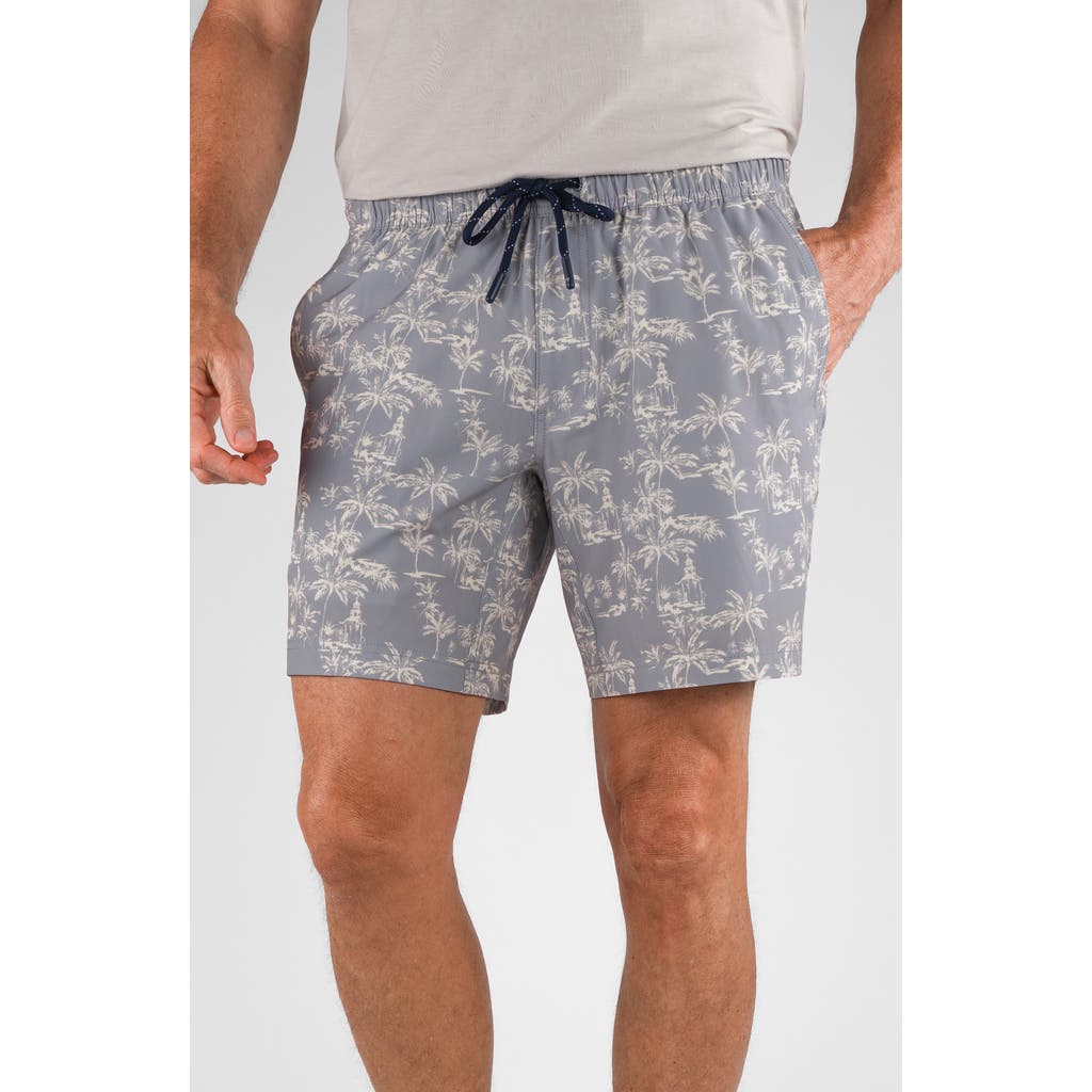 Tailor Vintage Hybrid 4-way Stretch Swim Shorts In Blue