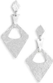 Karine Sultan Geometric Drop Earrings
