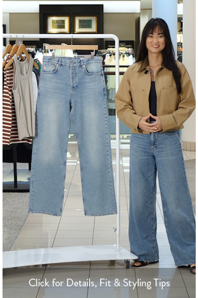 Billie Low Rise Straight Leg Jeans video