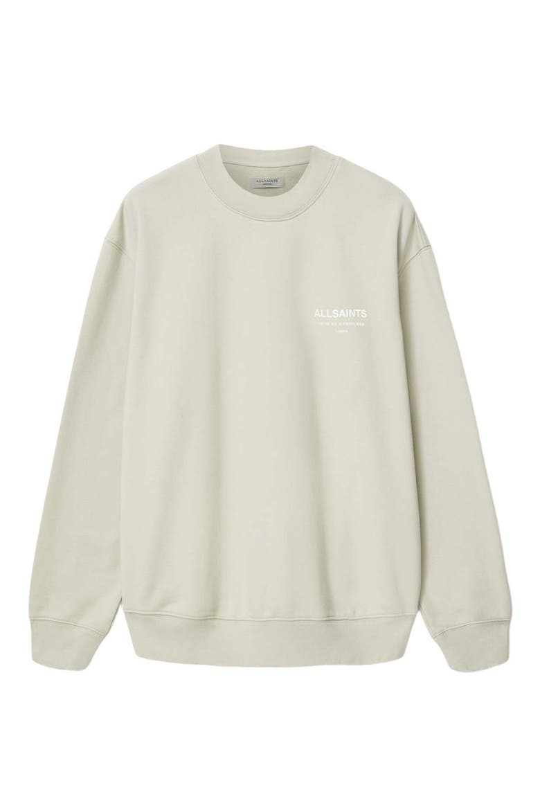 Dreamer Oversize Cotton Fleece Crewneck Sweatshirt, Alternate, color, POWDERED GREEN
