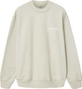 AllSaints Dreamer Oversize Cotton Fleece Crewneck Sweatshirt
