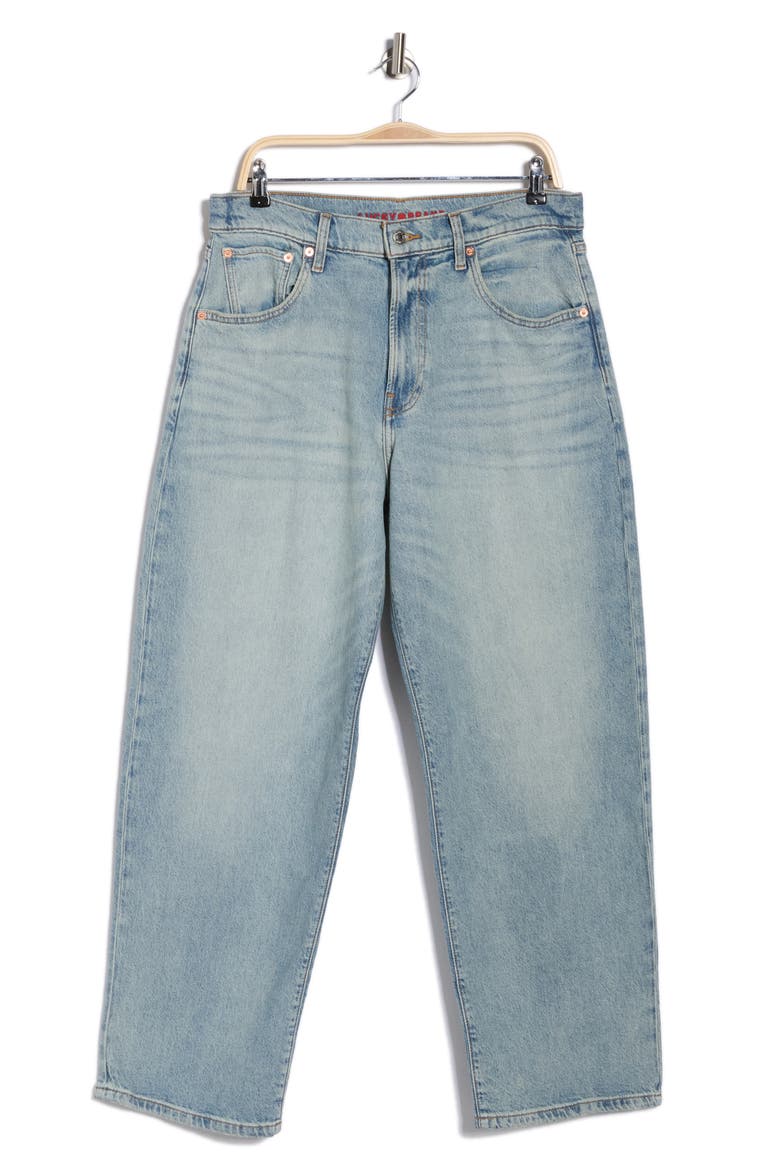 281 Baggy Straight Leg Jeans, Alternate, color, COMET TAIL