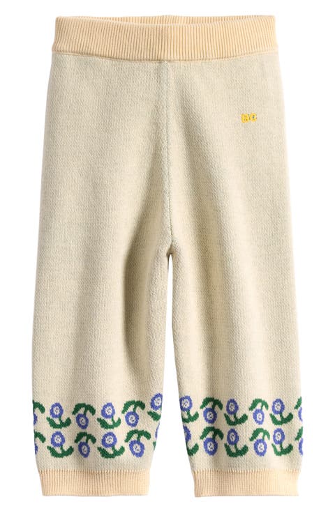 Kids' Stamp Bloom Knit Pants