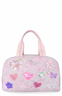 Kids' Butterfly Quilt Medium Duffle Bag