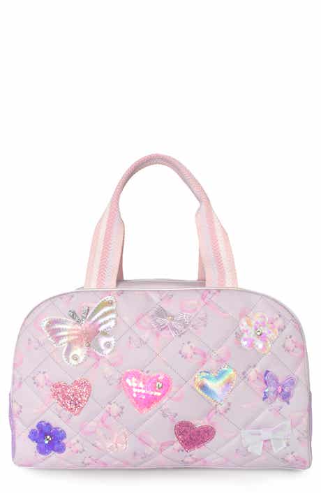 Kids' Butterfly Quilt Medium Duffle Bag