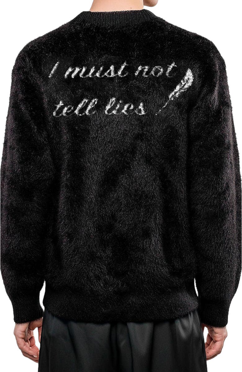 Blvck Harry Potter x Blvck 'I Must Not Tell Lies' Sweater, Alternate, color, 
