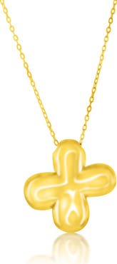 SIMONA Bubble Initial Pendant Necklace