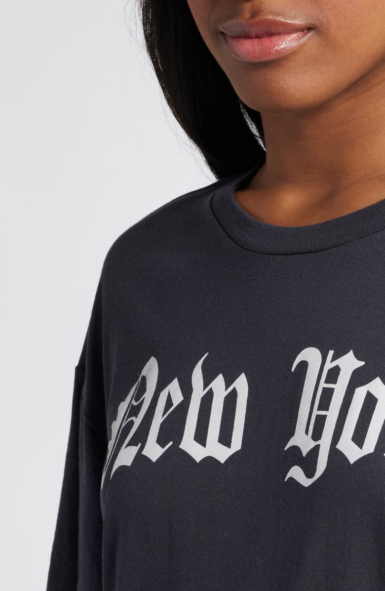 Vinyl Icons New York Graphic Boyfriend T-Shirt, Alternate, color, 