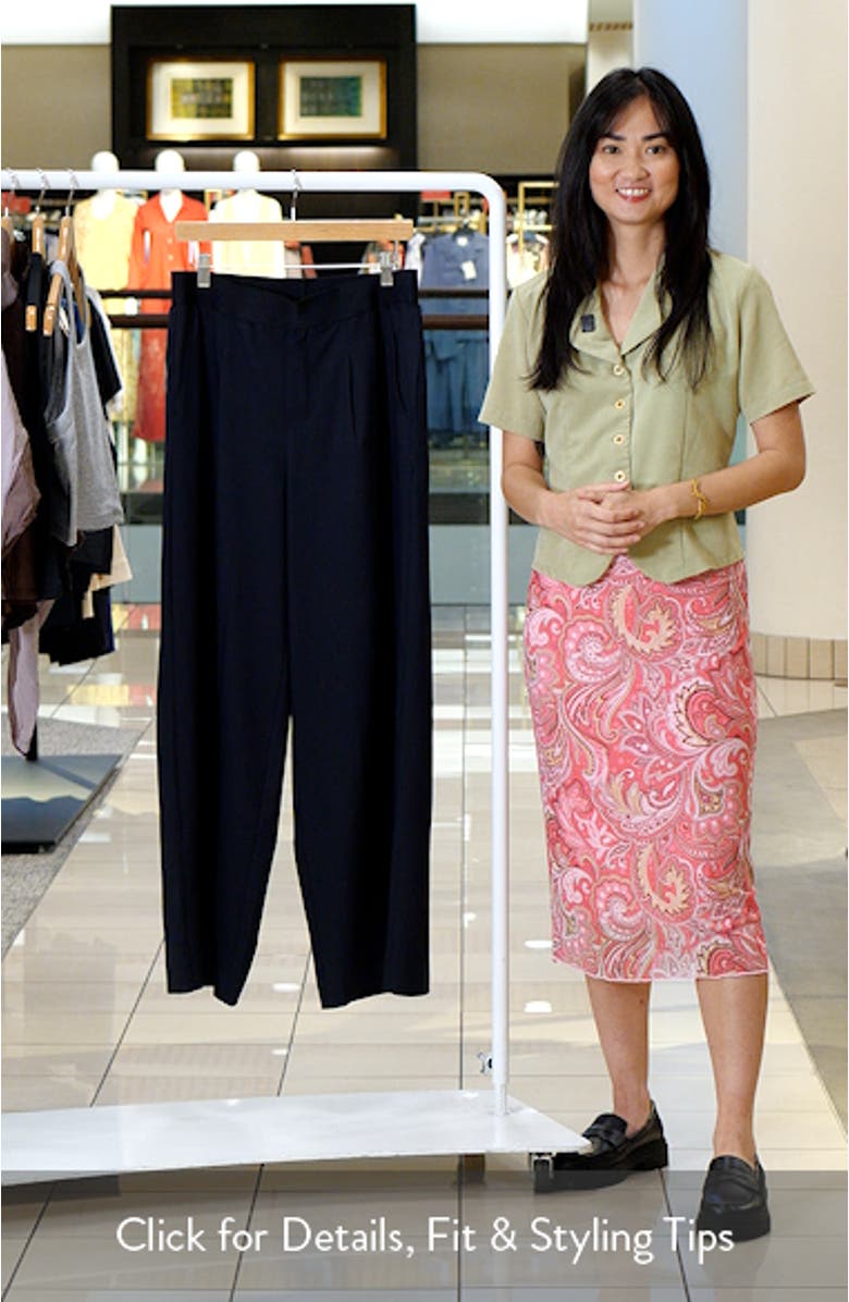 Pleated Wide Leg Pants, sales video thumbnail