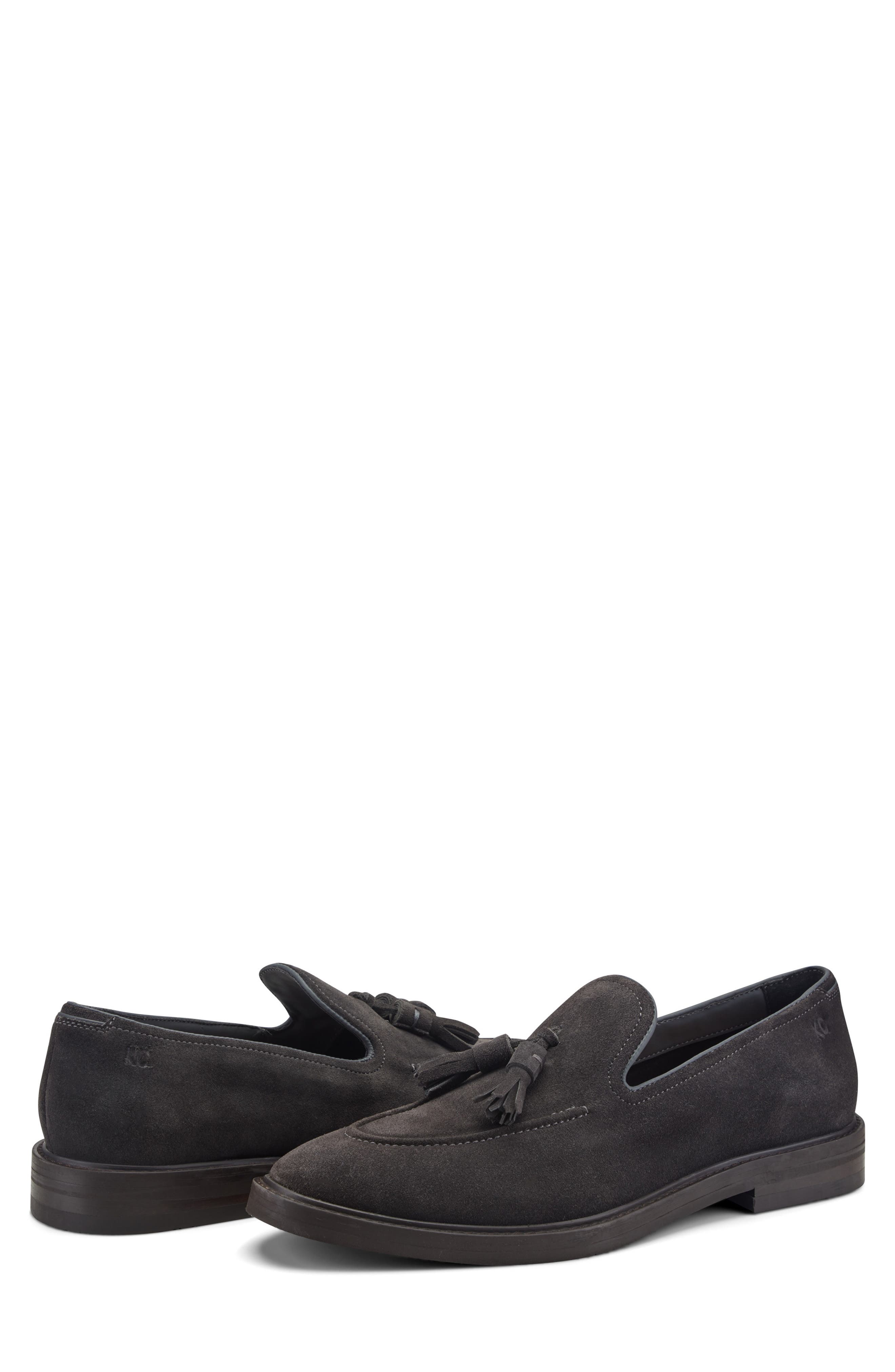 Kenneth Cole New York Madison Tassel Loafer, Alternate, color, Dark Gray