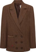 PCFG Cotton Big Shoulder Women Blazer Jacket