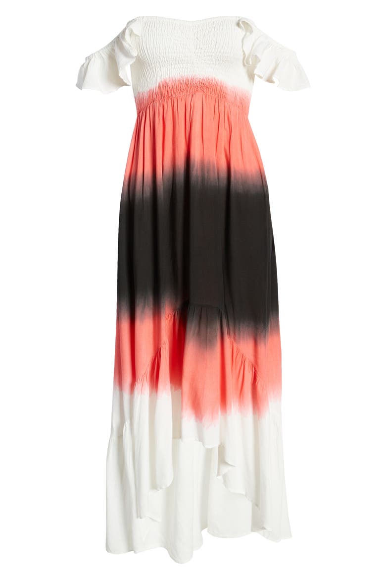 Annabelle Dip Dye Maxi Dress, Alternate, color, MULTI