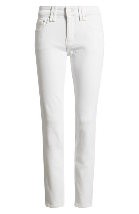 Oracle Low Rise Slim Straight Leg Jeans