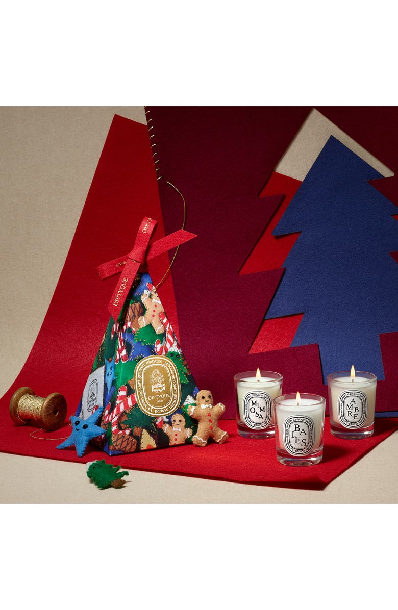 Diptyque 3 Miniature Candles Gift Set, Alternate, color,