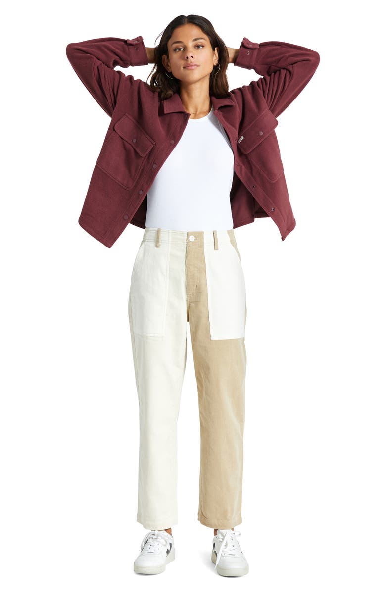 Brixton Vancouver Colorblock Cotton Corduroy Pants, Alternate, color,