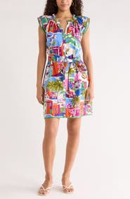 SUGARLIPS Punta Alta Olera Shift Dress