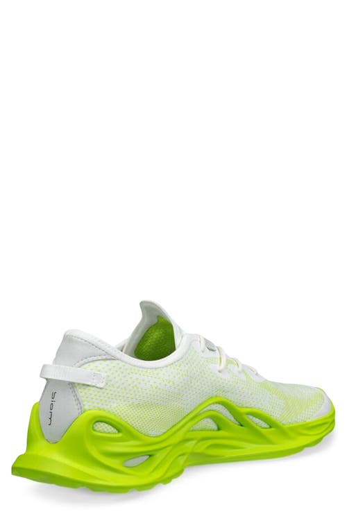 Ecco Biom® Infinite Walking Sneaker In Bright White/lime Punch