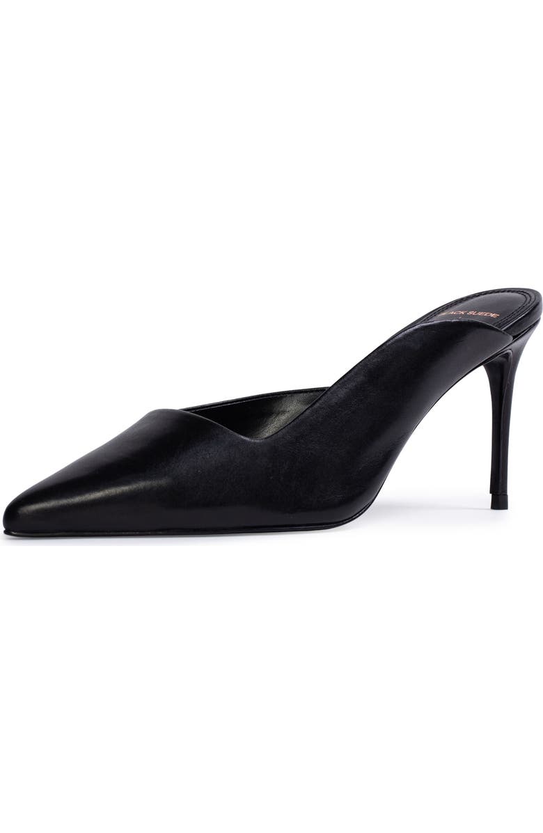 BLACK SUEDE STUDIO Icon Pointed Toe Mule, Alternate, color,